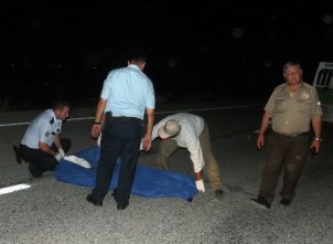 Otomobilin çarptığı yaya öldü