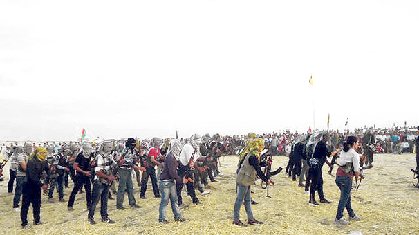 İşte Suriye'deki PKK destekli Kürt ordusu