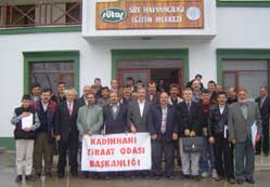 Ziraat odasından hayvancılara gezi