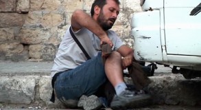 İşte a.a muhabirinin vurulduğu an