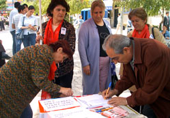 İki günde 50 bin imza