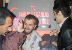 Üç tekerli devrildi: 4 yaralı