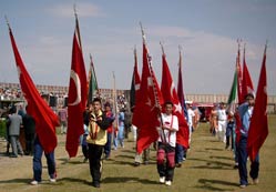 19 Mayıs ilçelerde kutlandı