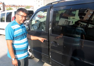 Hırsızlık yaparken yakalandı