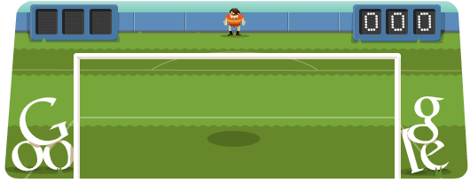 Google'dan şimdi de futbol doodle oyunu!