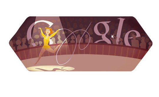 Google Londra 2012 ritmik jimnastik yeni logosu