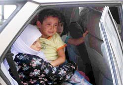 Kaybolan çocuk tesadüfen bulundu