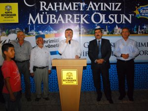61 mahallede 150 bin kişilik iftar