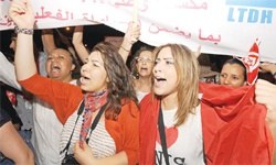 Tunus’ta kadınlar isyanda