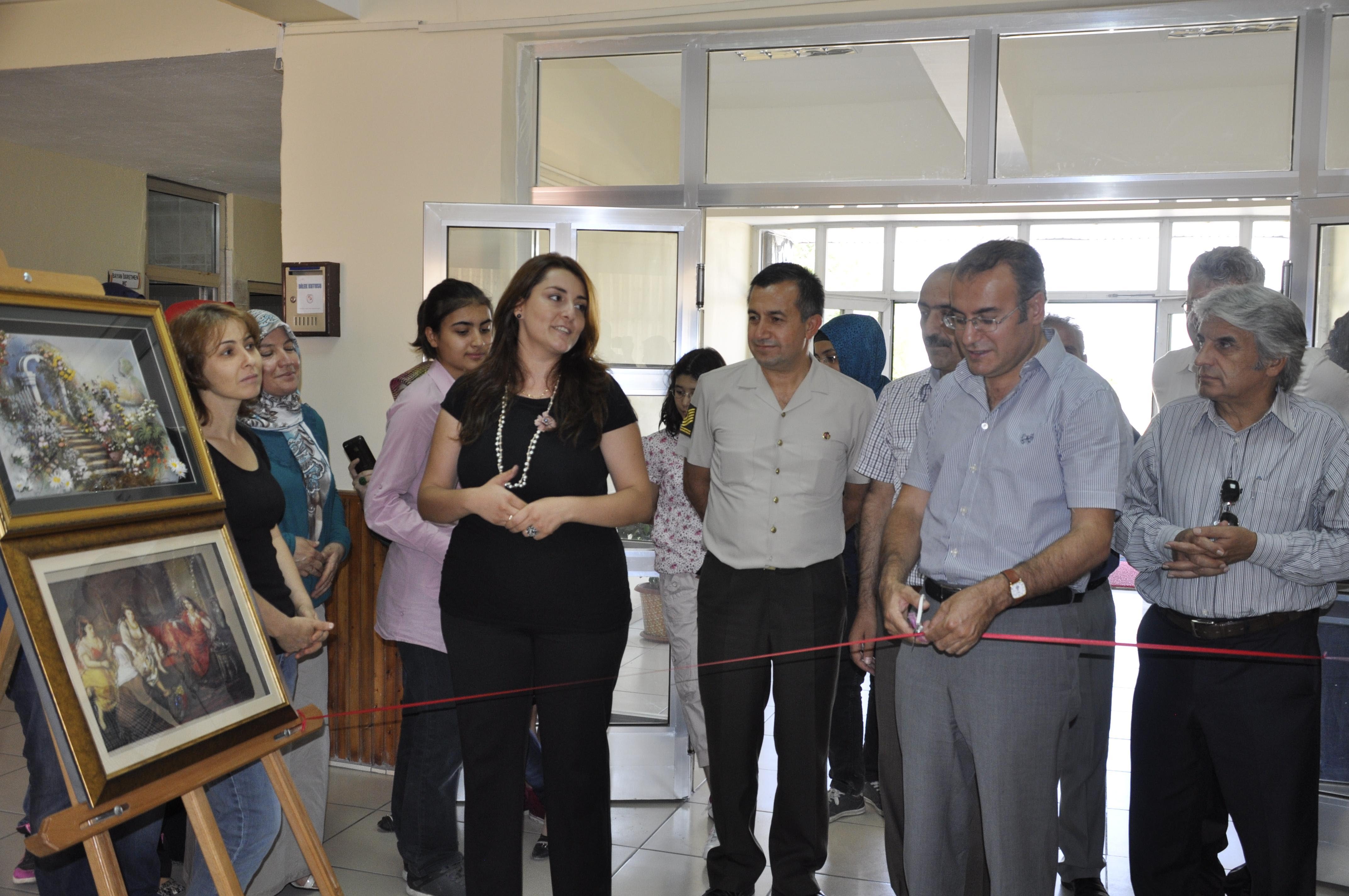 Seydişehir'de 3 boyutlu resim sergisi