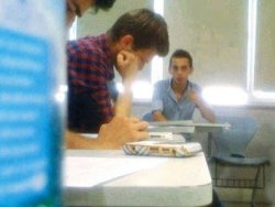 Kıvanç Tatlıtuğ'un sınav fotoğrafı