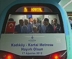 Kadıköy-Kartal Metrosu açılıdı