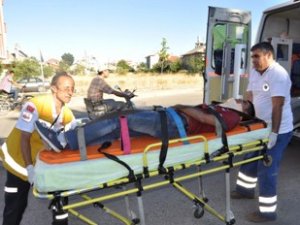 Seydişehir'de trafik kazası: 1 yaralı