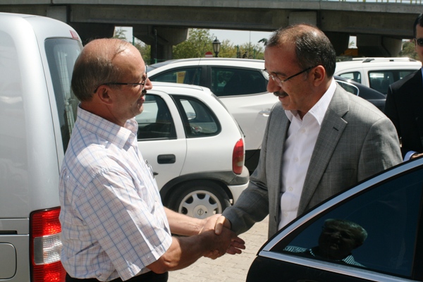Karaman dönüşü İl Teşkilatı'na ziyaret