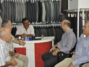 Tüfekci'den esnaf ziyareti