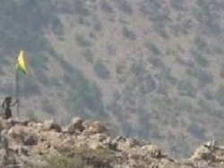 PKK Şemdinli'de 1 dakikalığına bez parçası salladı