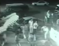 Rehin alma olayı güvenlik kamerasına yansıdı