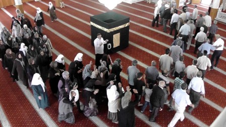 Kulu'da hacı adaylarına uygulamalı eğitim