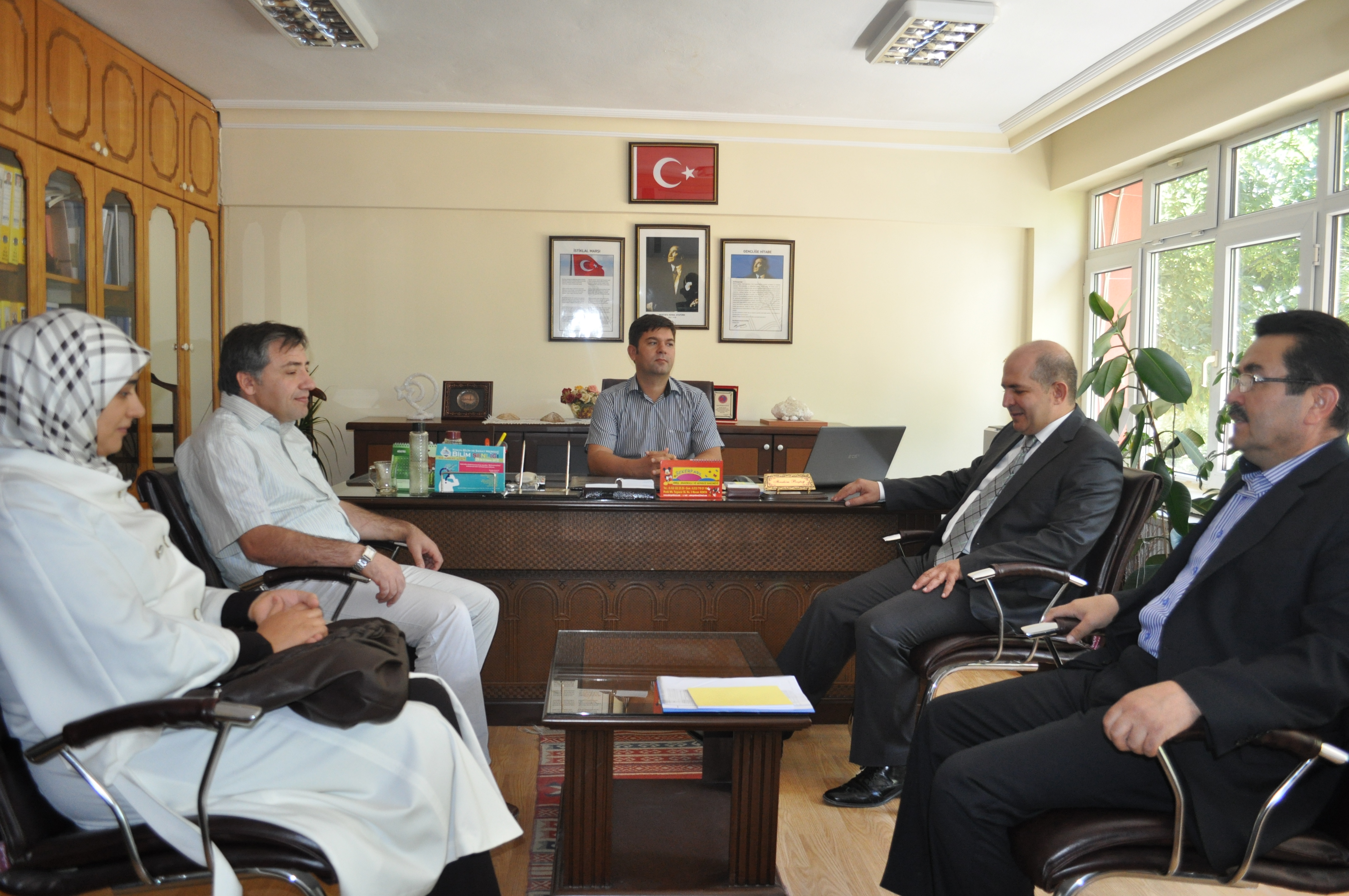 Baloğlu’ndan BİLSAM’a ziyaret