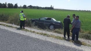 Karapınar'da trafik kazası: 1 yaralı