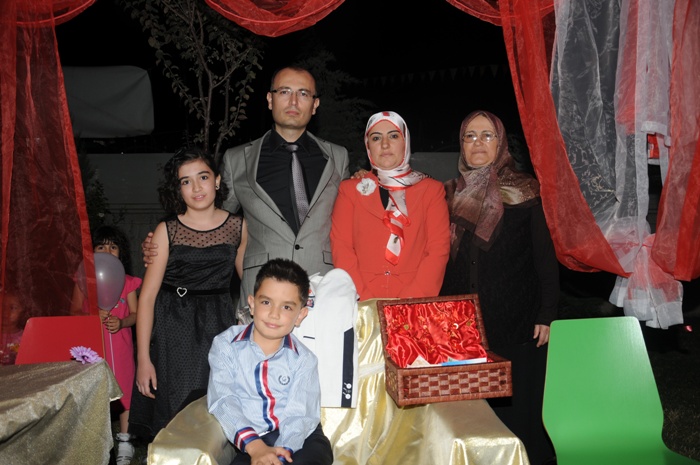 Tulukçu ailesinin mutlu günü