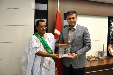 Moritanyalı başkandan Kalaycı'ya ziyaret