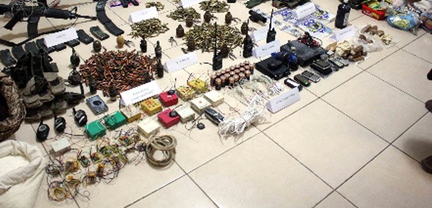 Muş'ta silah ve mühimmat Ele geçirildi