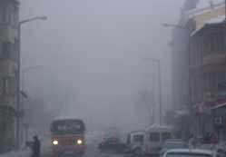 Seydişehir soğuğa ve sise teslim
