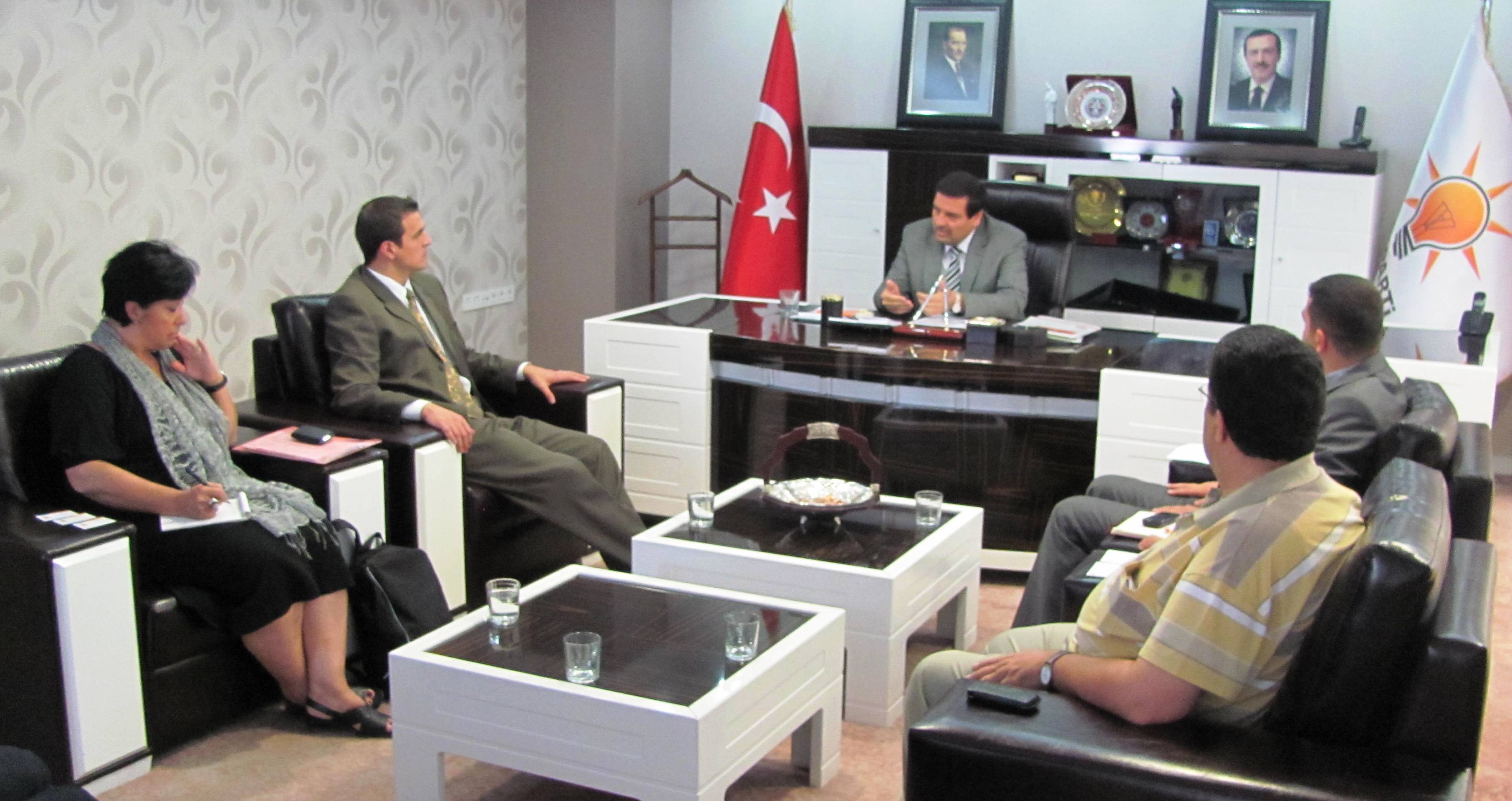 ABD Büyükelçiliği Siyasi Bölüm Temsilcisi’nden ziyaret