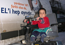 Küçük Yasin'in sevinci büyük!