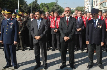 Konya'da Gaziler Günü kutlaması