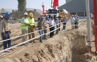 Depolama tesislerinin temeli atıldı