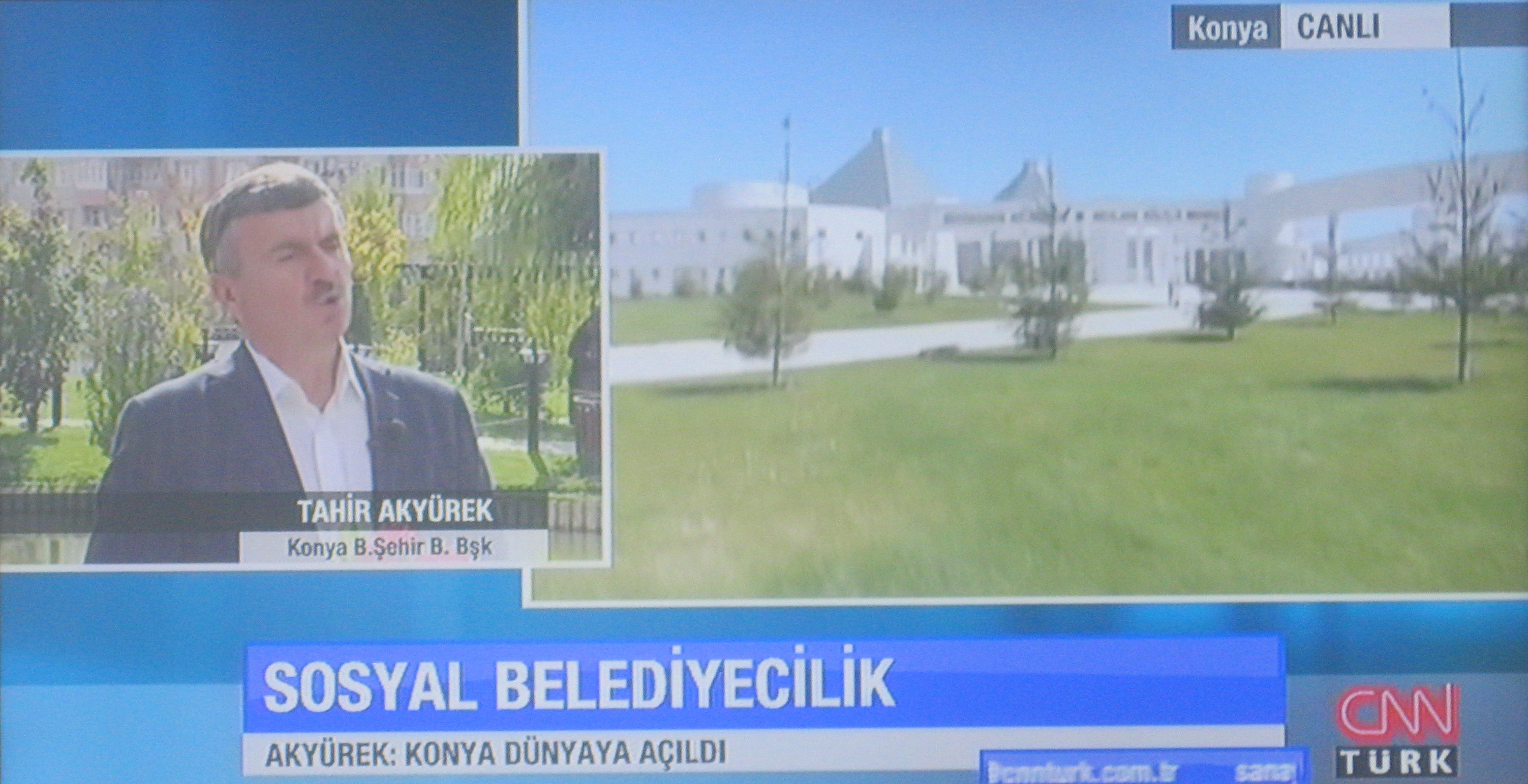 Canlı yayında “Sosyal Belediyecilik”i anlattı