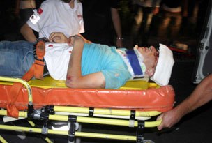 Dağıtım iznine gelen askere ambulans çarptı