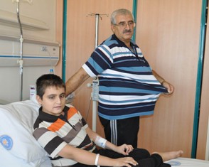 Oğlu için 30 kilo verdi