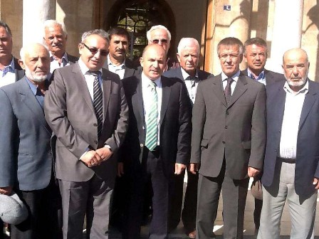 Akşehir heyetinden Vali Doğan'a ziyaret