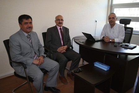 Büyük'ten AA ve İHA'ya ziyaret