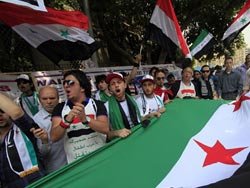 Mısır'da Esad karşıtı gösteri