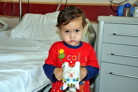2,5 yaşındaki Bahattin'in yaşam mücadelesi
