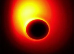 Karadeliğin en dıştaki bölgesi görüntülendi