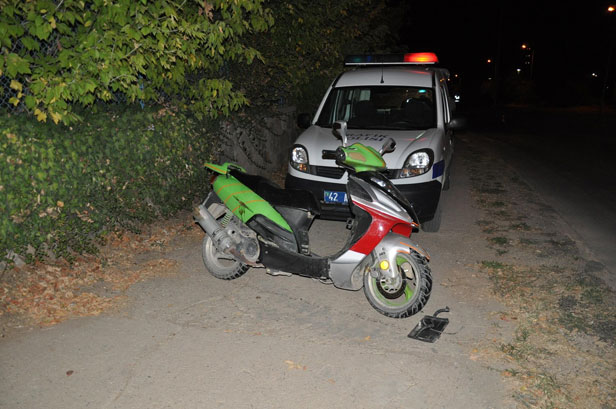 Konya'da motosiklet kazası: 1 ağır yaralı