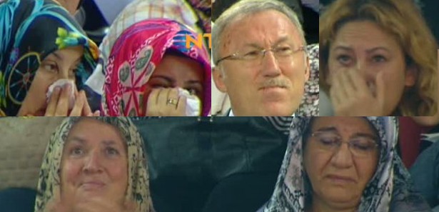 Ak Partilileri gözyaşlarına boğan şiir