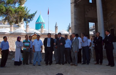 Çalışmaları yerinde inceledi