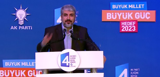 Meşal Türkiye'den İsrail'e meydan okudu