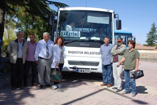 Başhüyük beldesine son model otobüs
