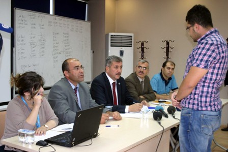 İş garantili eğitimin mülakatı yapıldı