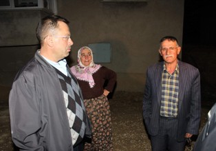 Şehit polisin baba evinde yas var