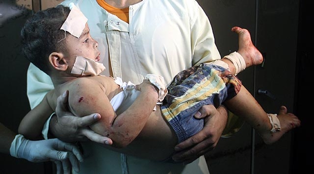 İsrail çocukları hedef alıyor!