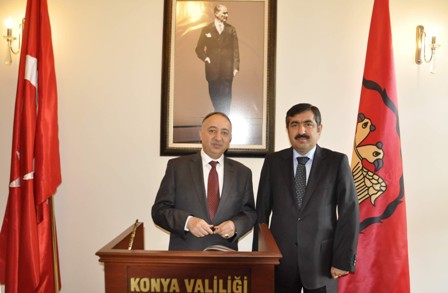 Afganistanlı elçiden Vali'ye ziyaret