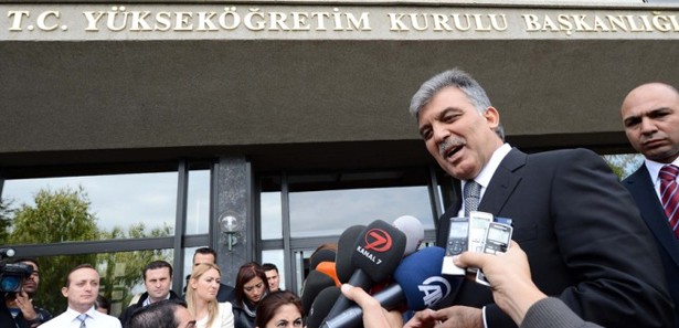 Abdullah Gül'den üniversiteler itirafı